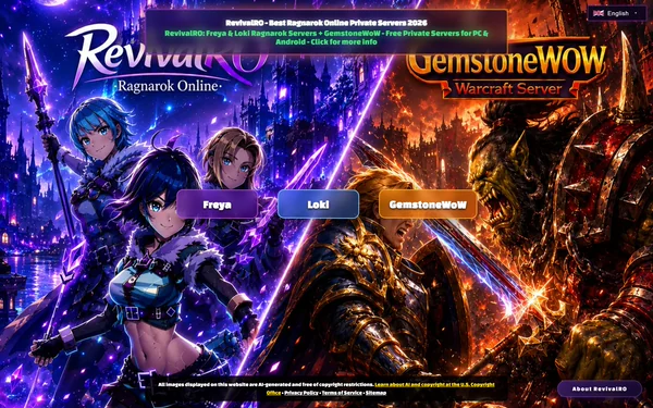 The RevivalRO website